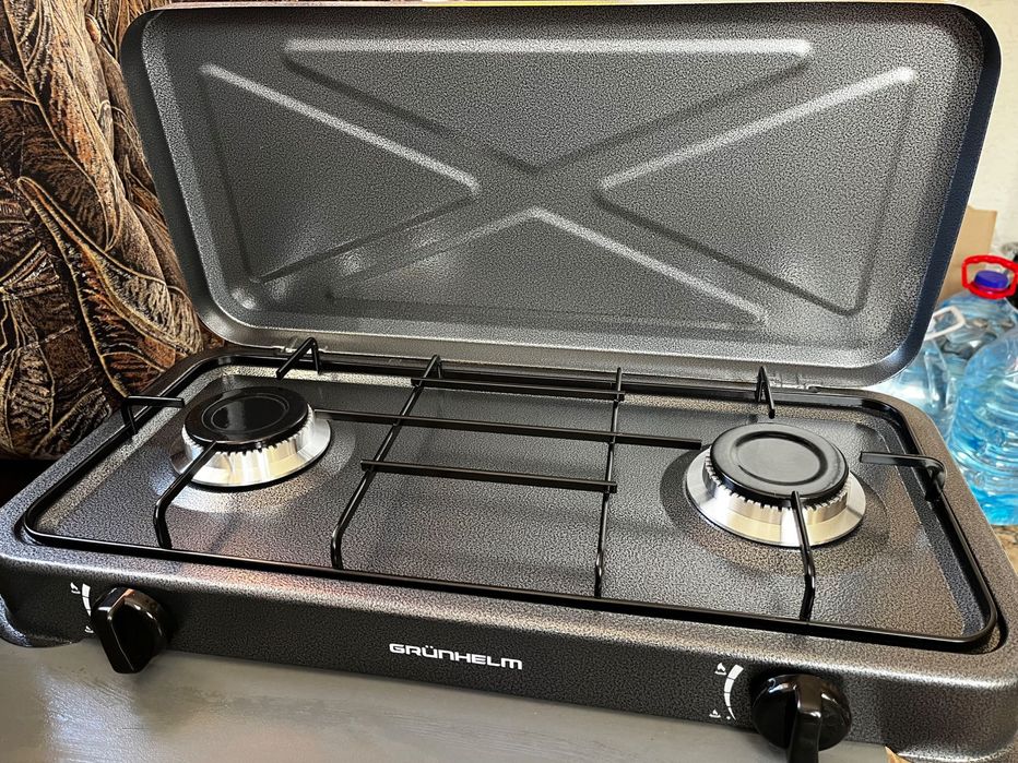 Плита газова на 2 комфорки