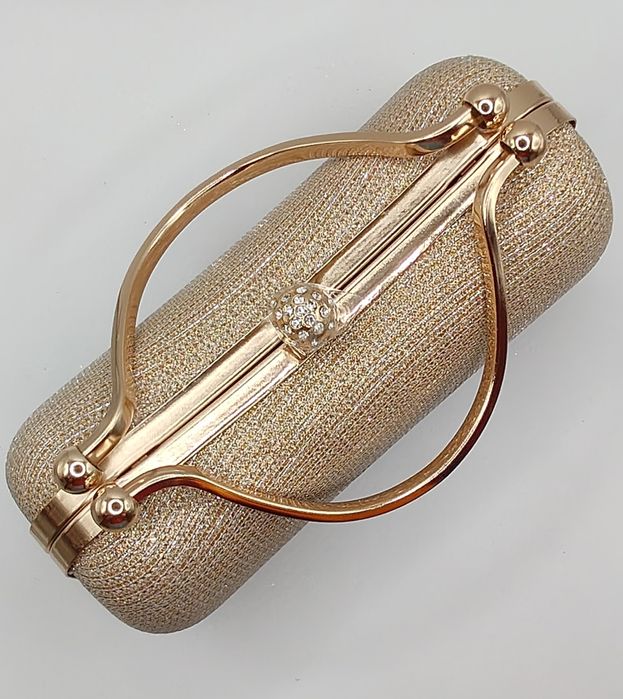 Torebka brokatowa kuferek