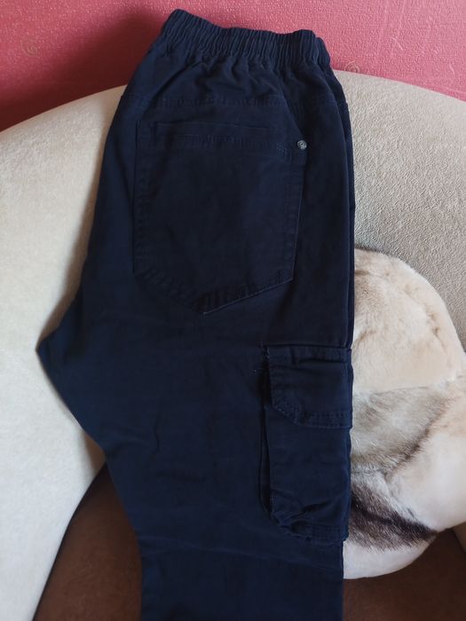 Штаны джоггеры тёмно-синий 18 лет рост 182