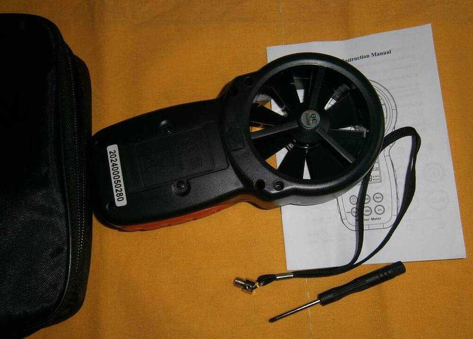 Новая полевая цифровая метеостанция анемометр "BTMETER BT-100WM"