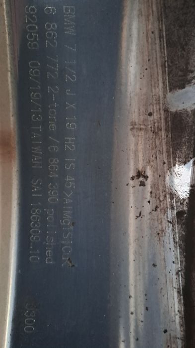 Koła felga felgi aluminiowe komplet BMW 19 cali m-pakiet  oryginalne