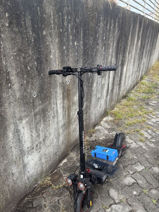 Trotinete eletrica urban glide para peças ou arranjo preço negociavel