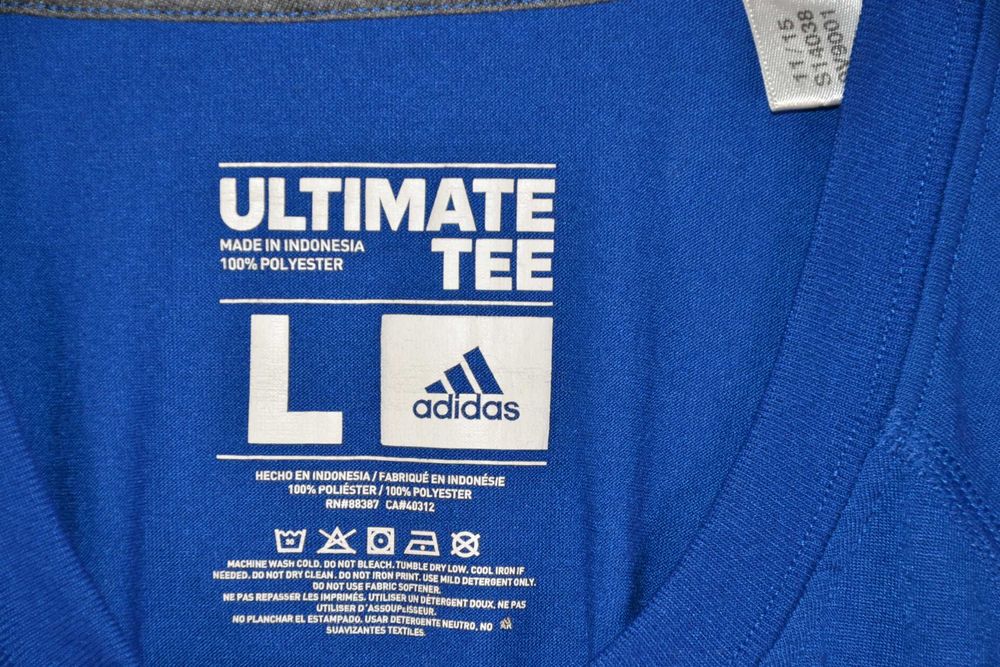 ADIDAS Ultimate Tee Climalite Koszulka Męska L Oryginalna Super Stan