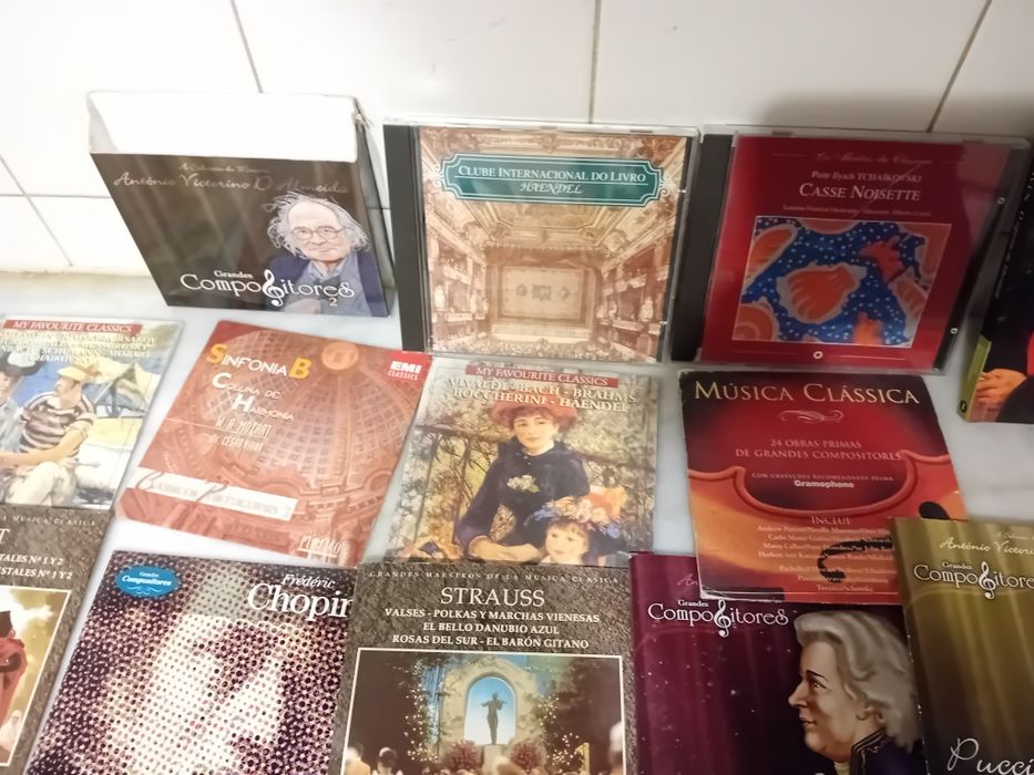 Conjunto de 54 Cds Originais Música Clássica Diversos