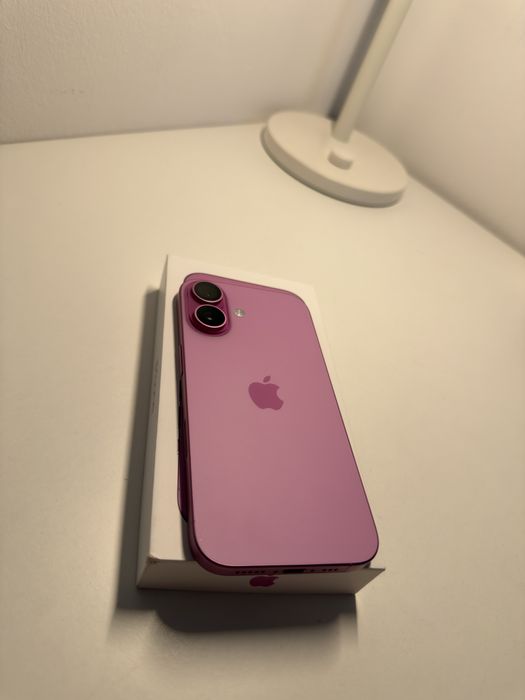 iPhone 16 Pink, 128GB , Różowy. Idealny !