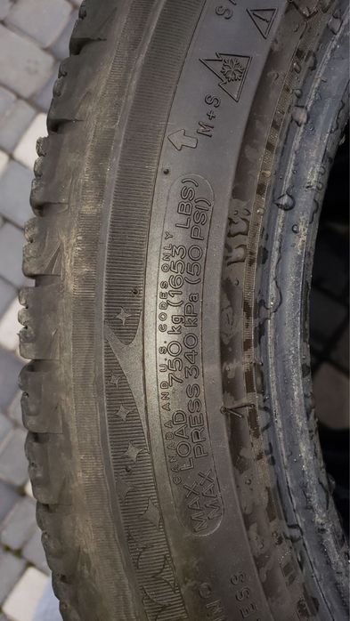 Зимові шини 2 колеса Michelin X-ICE XI3 (225/50R17 98H) Run Flat 80 км