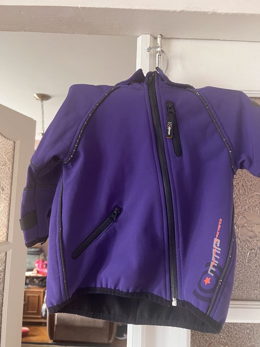 Термо куртка фіолетова