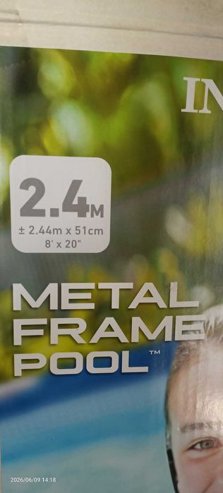 intex metal frame pool