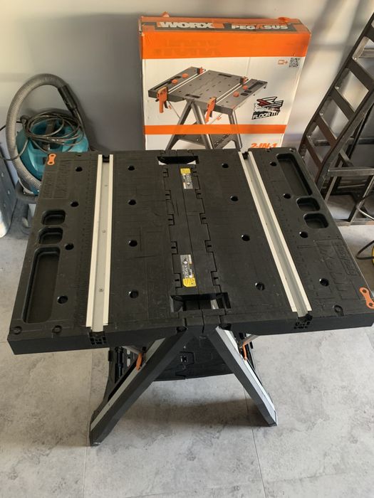 Stół warsztatowy / roboczy WORX PEGASUS WX051 2w1 / czytaj opis.