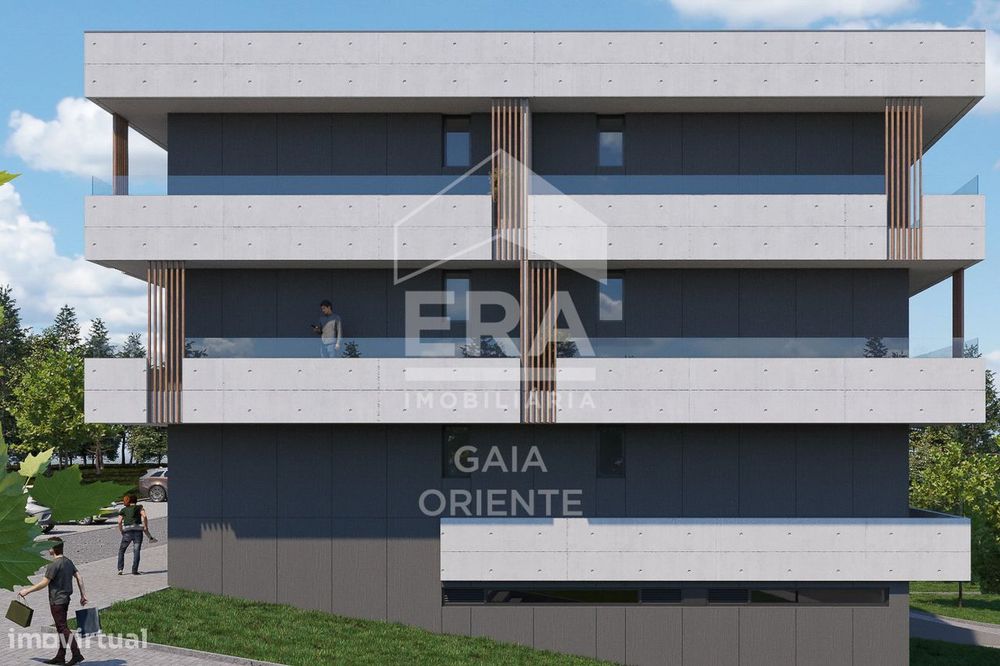 Apartamento T2 Novo no Último Piso com Varanda