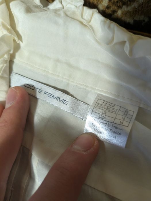 Жіноча блуза Côté Femme з шовком, 51% шовк (розмір XL / 46)