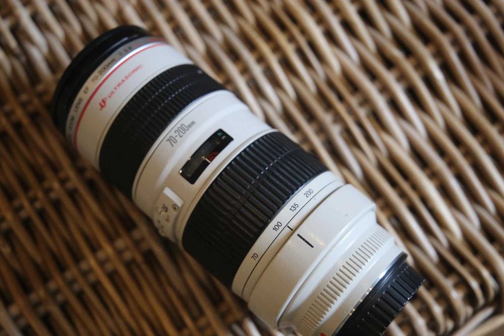 Aluguer Canon 70-200mm f/2.8 L USM lente 200mm f2.8 casamento evento