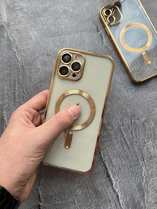 Чохол на iPhone 15 Pro Max та інші, MagSafe чехол для Айфон про S. 16