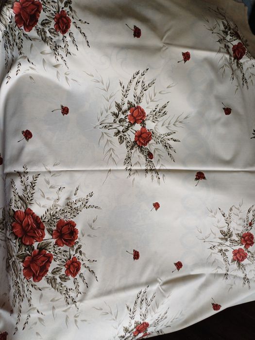 Комплект  штор із квітковим орнаментом