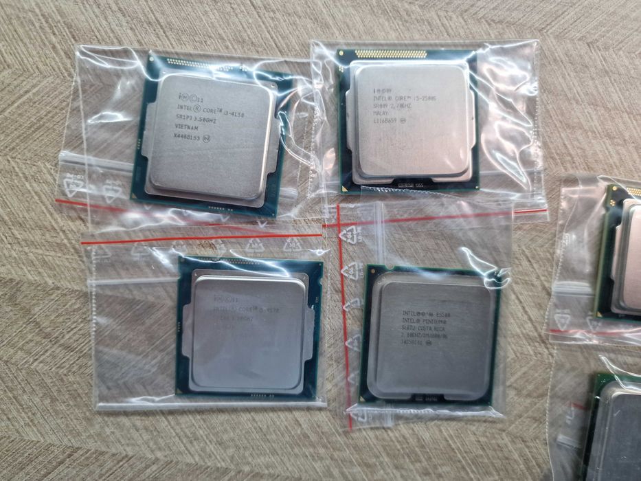 Procesory INTEL/AMD I7  I5  I3   I2  PENTIUM więcej info w opisie