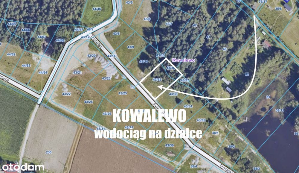 WODOCIĄG NA DZIAŁCE | las | warunki zabudowy