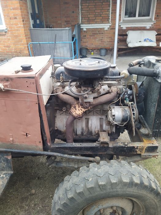 Трактор саморобний