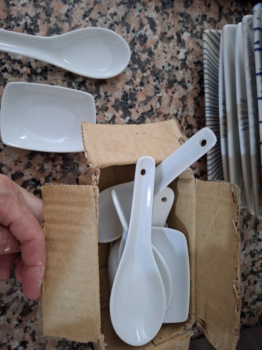 Conjunto pratos diversos