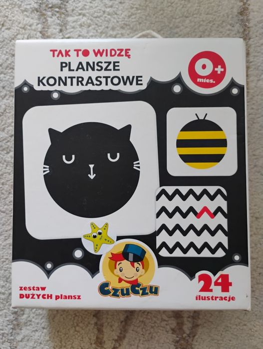 Karty kontrastowe czuczu Tanio Dla niemowlaka