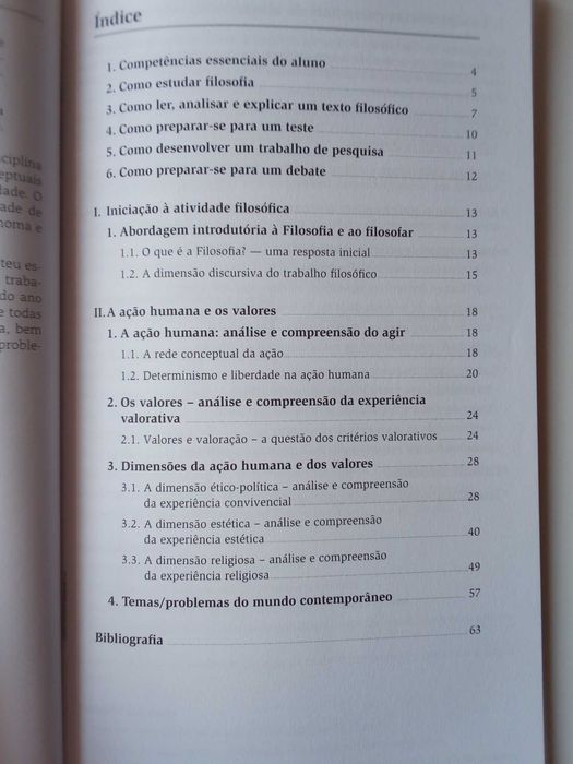 Livros de apoio escolar, "Crónica de D. João I" e "Filosofia", 10º ano