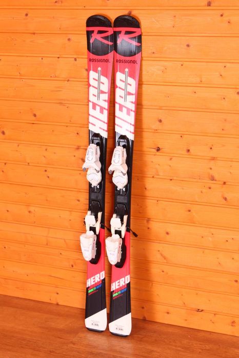 Narty dziecięce Rossignol Hero Junior 120 cm + LOOK Kidx 4.5 !2!