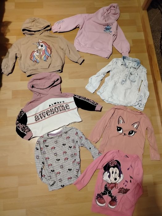 SPRZEDAM ciuszki dla dziewczynki 92/98/104