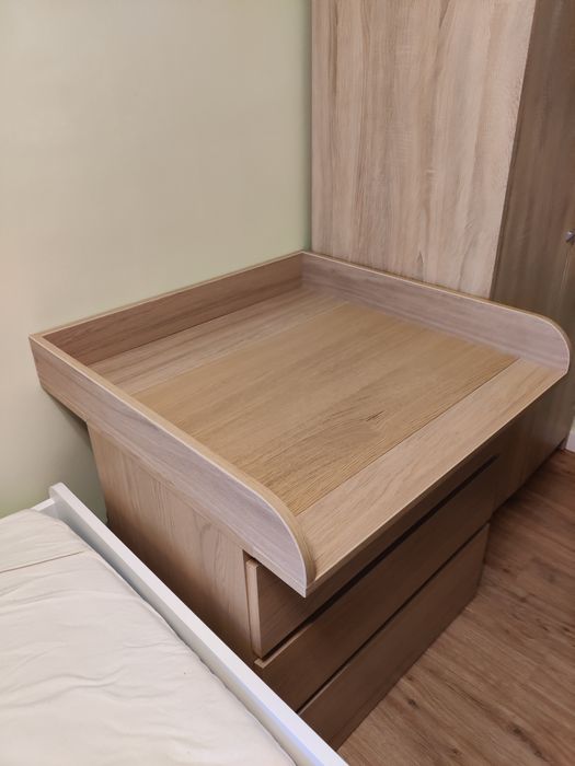 Przewijak, nakładka na komodę MALM