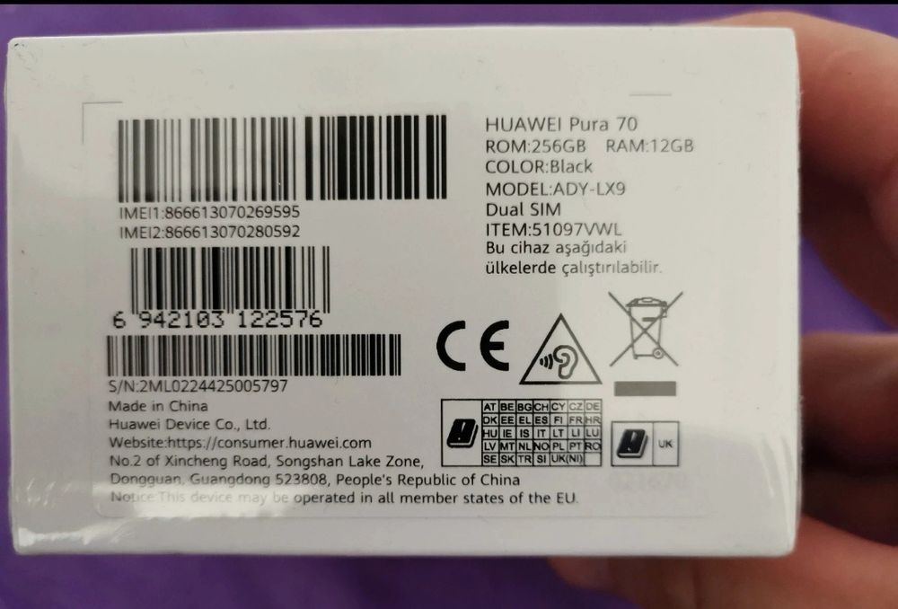 Huawei pura 70, nowy!