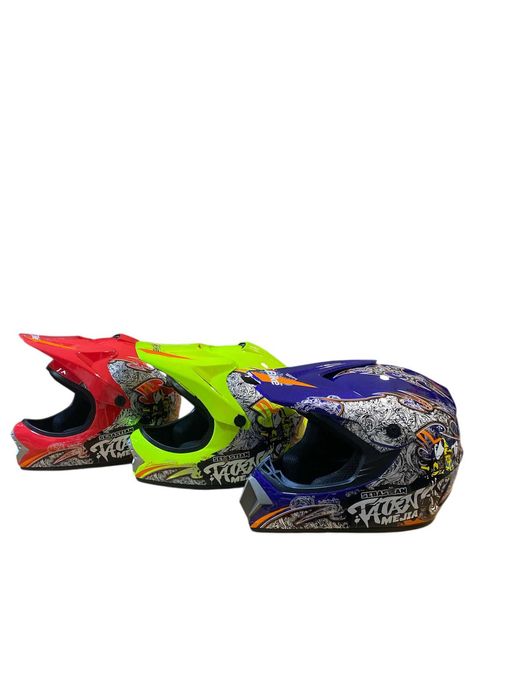 Nowy!!! Kask City-Bike Crossowy rowerowy enduro hulajnoga