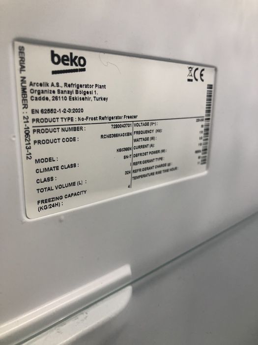 Frigorifico Combinado Beko