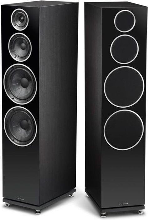Wharfedale Diamond 250 kolumny podłogowe audiofilskie czarne 200W Hi-E
