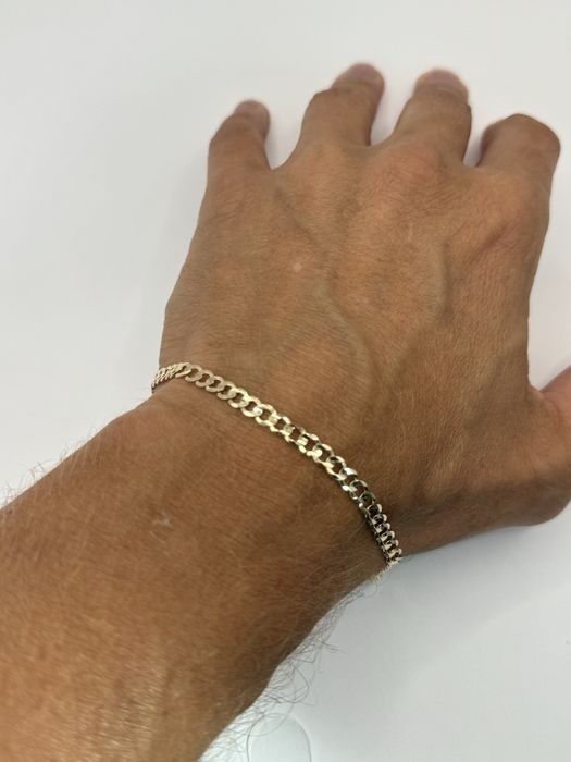 Złota bransoletka 24 cm