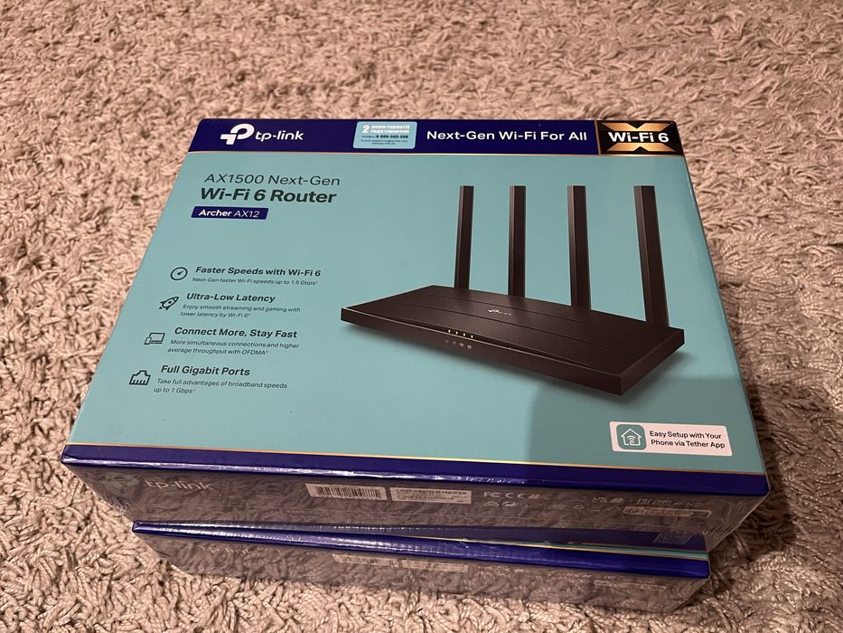 Роутер TP-Link Archer AX 12. Новий