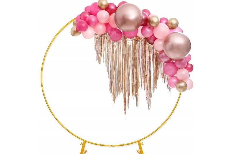 wynajmę stelaż, koło, łuk, tło do balonów/ścianek (średnica 2 metry)