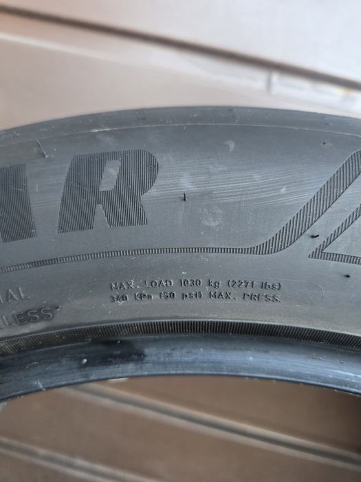 Goodyear efficientgrip performance 2 255/50/r21