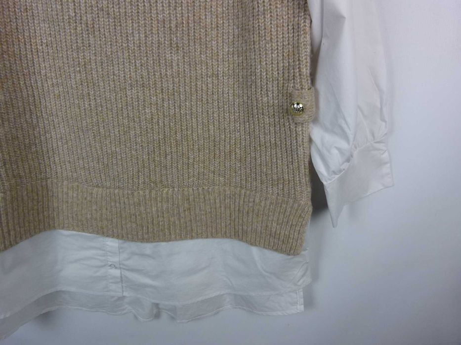 River Island sweter koszulowe rękawy 22 / 48