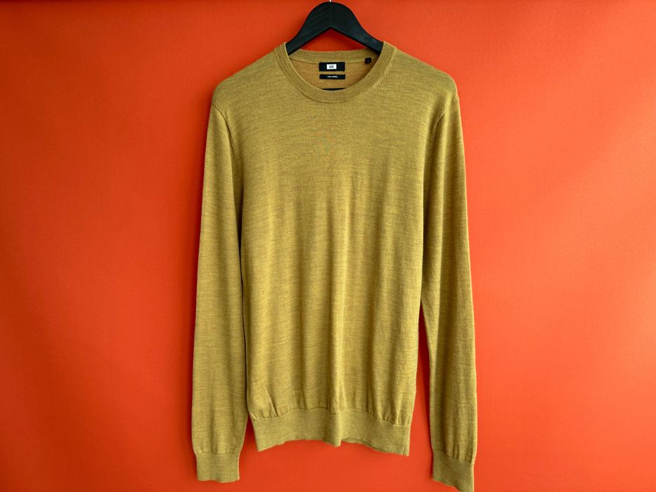 WE Merino чоловічий шерстяний вовняний світер светр кофта розмір L