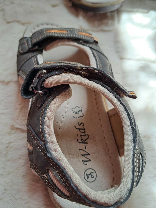 Nowe sandały 34 W-kids szare