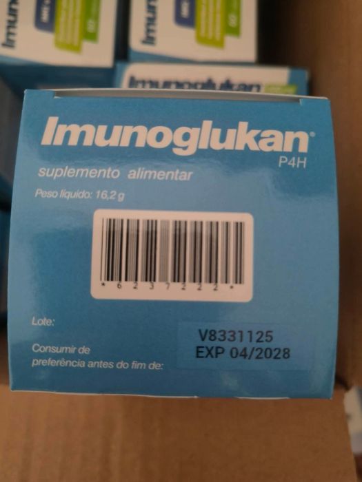 Imunoglukan P4H – suplemento alimentar – novo e selado com validade longa 2028