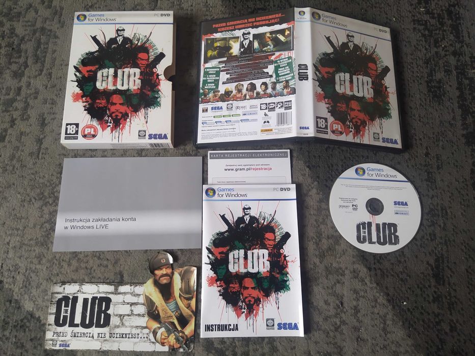 The Club PC DVD PL premierowa bigbox pełna