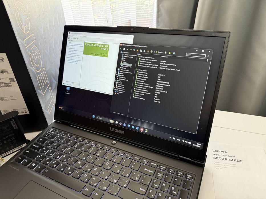 Lenovo Legion 5 / GTX1660Ti-6GB/512GB/120Hz/Ноутбук.
