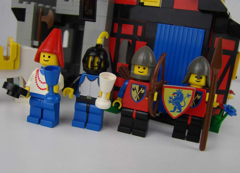 Klocki Lego 6067 Guarded Inn rycerze karczma , set + instrukcja