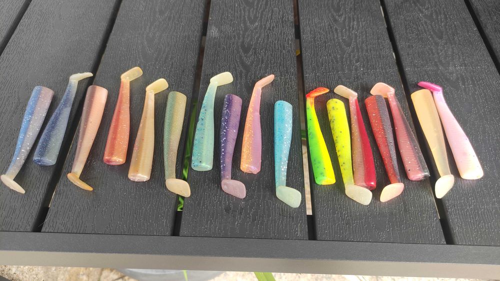 Vinil de pesca GT-BIO roller shad