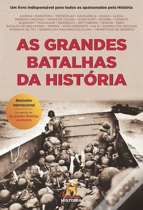 Livro "Grandes Batalhas da História" novo