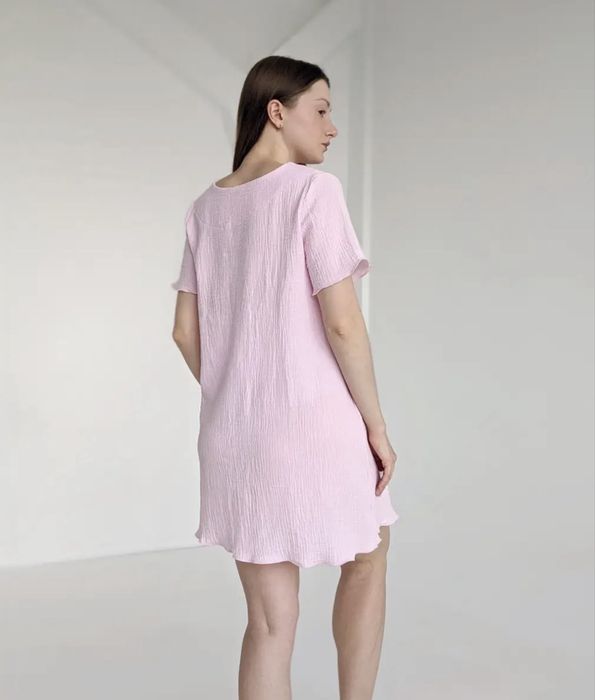 Жіноча нічна сорочка муслін, підійде на пологи