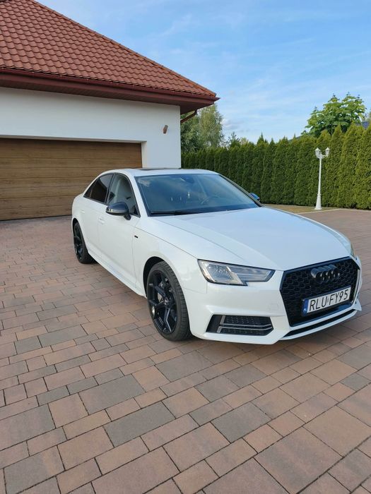 Audi A4 B9 S line 2.0 TFSI 252 KM quattro Automat | 19" | Pełny serwis |