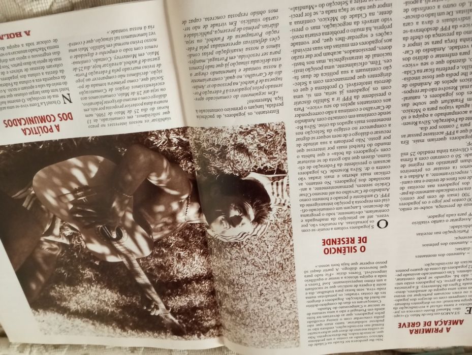 "México -86" (Sobre a caminhada de Portugal)