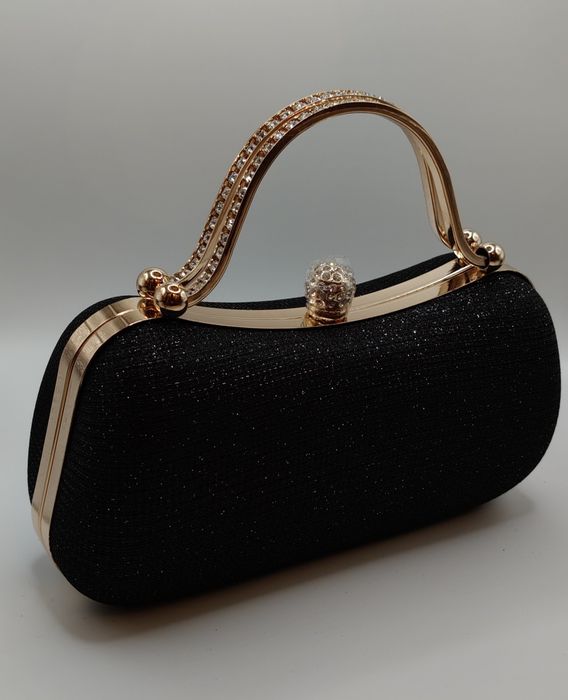 Torebka brokatowa kuferek