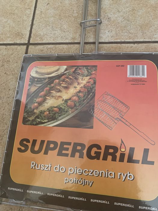 Supergrill ruszt do mięsa i ryb