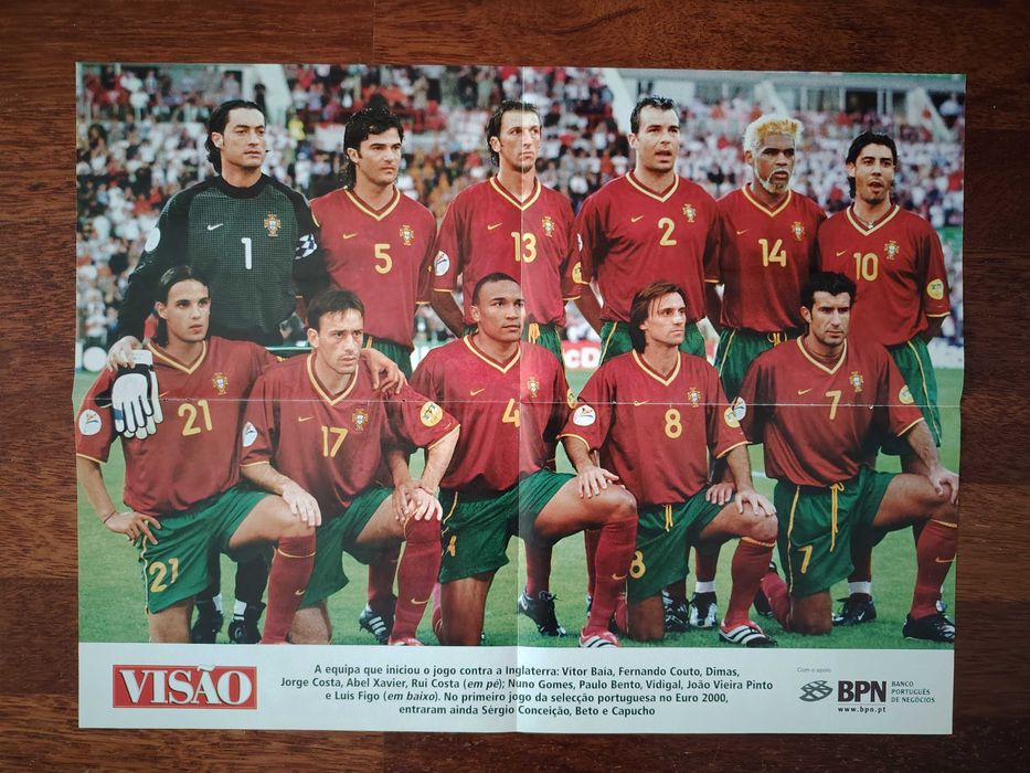 Euro 2000 - Cartaz Seleção Portuguesa Euro200